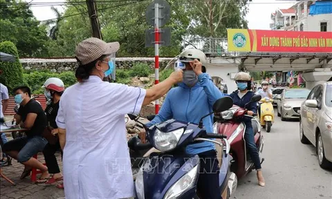 Triển khai xét nghiệm SARS-CoV-2 diện rộng toàn huyện Quế Võ, tỉnh Bắc Ninh