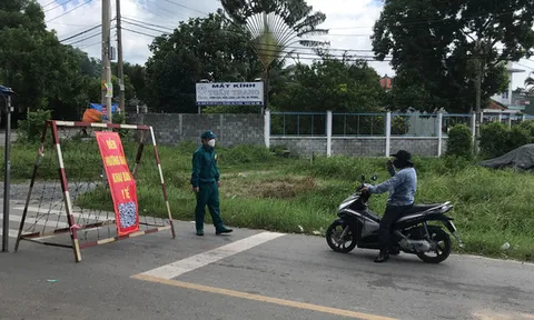 TP.HCM: Thêm nhiều khu vực tại huyện Hóc Môn bị phong toả từ 0h ngày 25/6