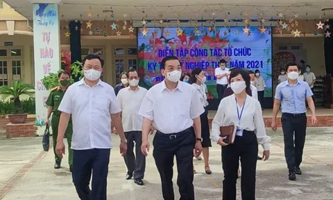Chủ tịch Hà Nội yêu cầu rà soát tất cả các khâu tổ chức kỳ thi tốt nghiệp THPT
