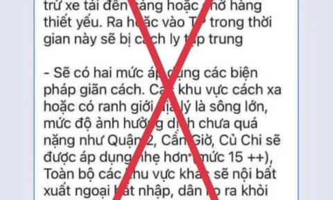TP.HCM bác tin phong toả địa bàn từ 10-15 ngày