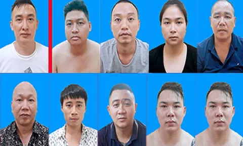 Khởi tố Trung 'trọc' cùng 12 đàn em cho vay với lãi suất 360%/năm