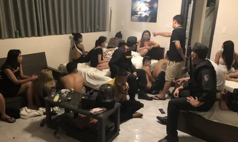Tạm giam 21/85 đối tượng chơi ma tuý trong resort ở Bình Định