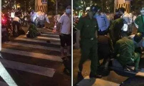 Khống chế nam thanh niên đập phá cây ATM trong đêm ở Hà Nội