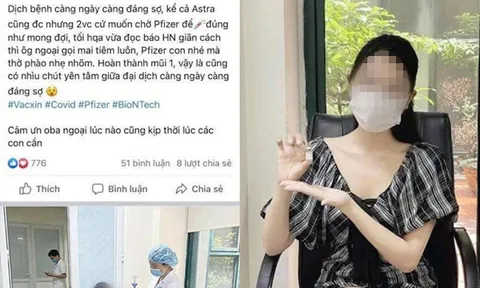 Vụ 'hoa khôi' khoe được tiêm vắc- xin phòng COVID-19 nhờ 'ông ngoại': Kỷ luật nhân viên y tế BV Hữu nghị