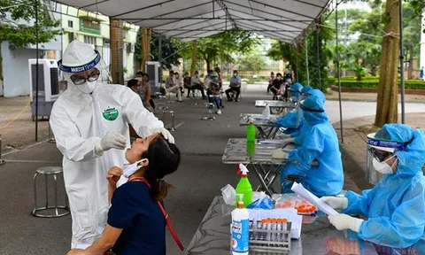 Sáng 28/7, Hà Nội ghi nhận thêm 18 ca dương tính SARS-CoV-2