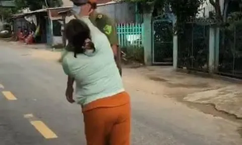 An Giang: Chồng bị phạt vì vi phạm Chỉ thị 16, vợ xông vào đánh công an