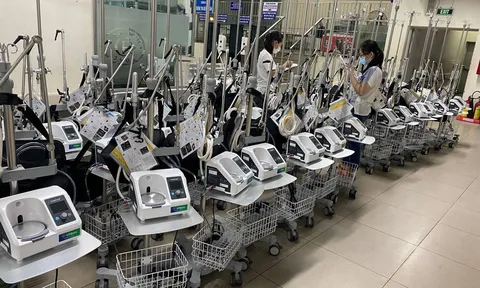 VPBank chi viện khẩn cấp thêm 1.000 máy thở oxy dòng cao cho 'tâm dịch' phía Nam