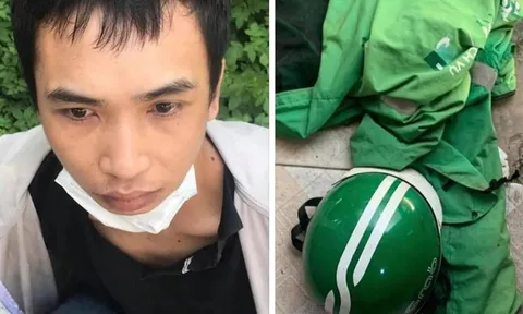 Tạm giữ đối tượng mặc áo Grab cầm kim tiêm lao vào cửa hàng tạp hóa cướp tiền