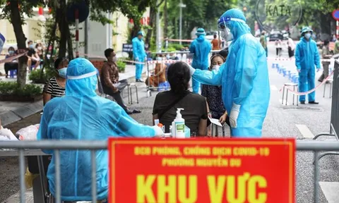 Trưa 21/8, Hà Nội ghi nhận thêm 21 ca mắc COVID-19, có 9 ca cộng đồng