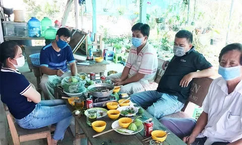 Xử lý nghiêm hiệu trưởng tổ chức ăn nhậu trong thời gian giãn cách xã hội