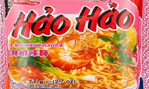Ireland thu hồi lô mì Hảo Hảo của Acecook vì chứa chất độc hại