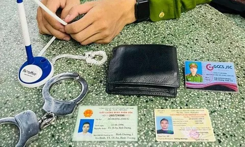 Bắt kẻ giả danh công an, thông chốt kiểm dịch để đi đòi nợ cho công ty