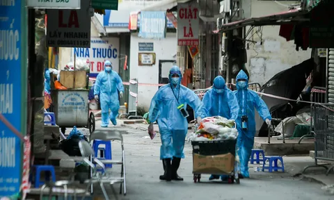 Trưa 29/8, Hà Nội thêm 51 ca mắc COVID-19, có công an trực chốt nhiều ngày