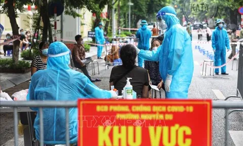 Trưa 31/8, Hà Nội ghi nhận thêm 27 trường hợp dương tính SARS-CoV-2