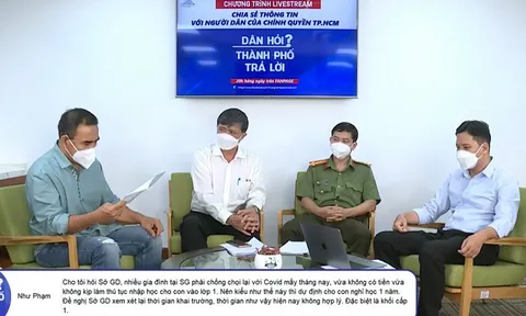 Học sinh các trường công lập ở TP. HCM được miễn học phí học kỳ I năm học 2021-2022