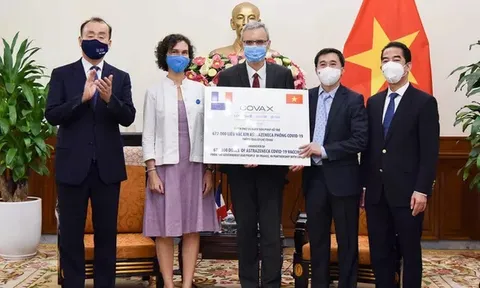 Việt Nam tiếp nhận thêm hơn 1,48 triệu liều vaccine COVID-19 AstraZeneca