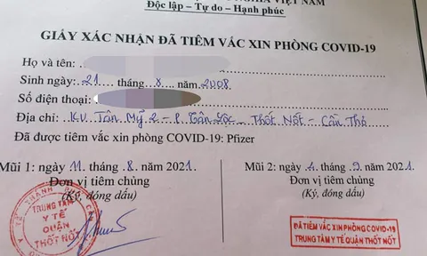 Đình chỉ công tác 2 cán bộ liên quan vụ bé gái 13 tuổi được tiêm 2 mũi vắcxin Pfizer