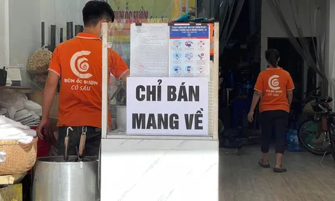Hà Nội: Cho phép mở một số cơ sở kinh doanh, quán ăn được bán mang về tại các địa bàn an toàn
