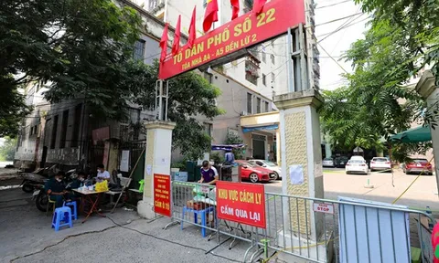Sáng 15/9, Hà Nội ghi nhận thêm 3 ca mắc COVID-19 tại khu vực phong tỏa
