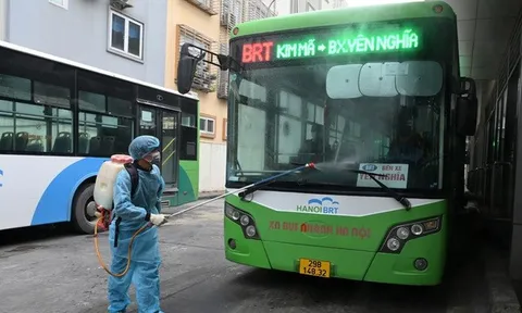 Hà Nội dự kiến áp dụng 'thẻ xanh, thẻ vàng' để khôi phục hoạt động xe buýt sau ngày 21/9