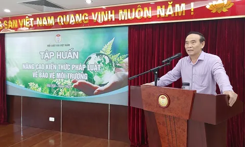 Hội Luật gia Việt Nam tổ chức tập huấn nâng cao kiến thức pháp luật về bảo vệ môi trường