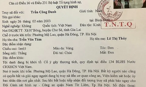 Truy nã đối tượng dùng tuýp sắt gắn dao chém người ở Hà Nội