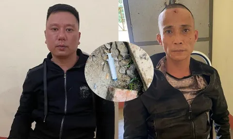 Bắt 2 đối tượng đâm kim tiêm vào nữ nhân viên ngân hàng để đòi nợ thuê