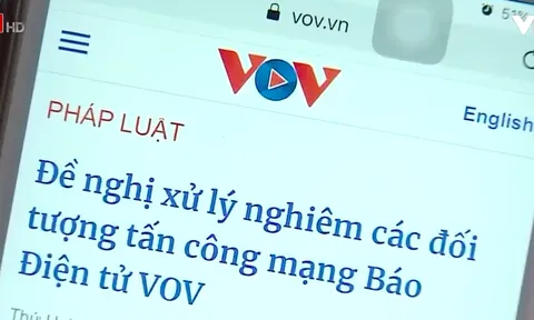Bắt tạm giam 2 đối tượng liên quan đến vụ tấn công báo mạng VOV