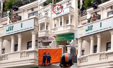 TP.HCM: Giải cứu cô gái định nhảy lầu tự tử ở quận Gò Vấp