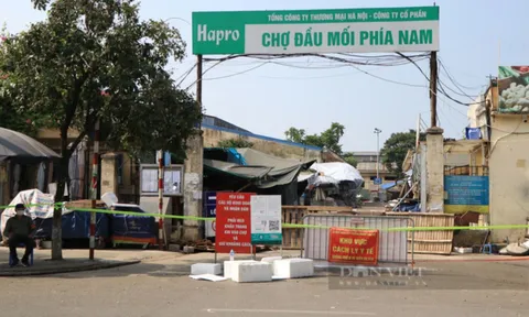Hà Nội tìm người đến chợ đầu mối phía Nam sau khi phát hiện 5 ca dương tính SARS-CoV-2