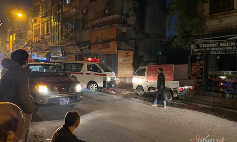 Hà Nội: Cháy nhà trong khu tập thể, một người đàn ông tử vong