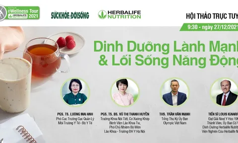 Hội thảo Hành trình sức khỏe của Herbalife Việt Nam: Dinh dưỡng, vận động và Nitric Oxide