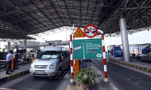 Chỉ thu phí không dừng trên cao tốc Hà Nội - Hải Phòng