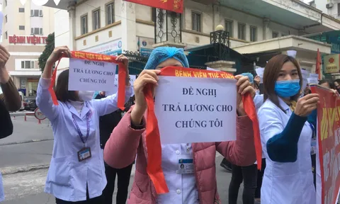 Vụ Bệnh viện Tuệ Tĩnh nợ lương nhân viên: Đề nghị bộ Y tế tạm ứng 10,2 tỷ đồng