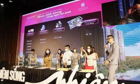 Khách hàng dự án Imperia Smart City trúng căn hộ hơn 1,2 tỷ đồng