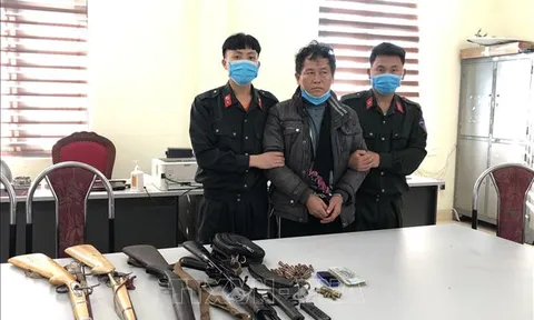 Bắt giữ đối tượng truy nã đặc biệt nguy hiểm, thu nhiều súng đạn