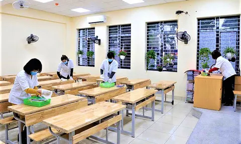 Hà Nội: Sẵn sàng đón học sinh từ lớp 7 đến lớp 12 trở lại trường học an toàn