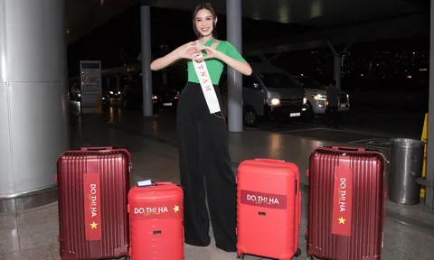 Hoa hậu Đỗ Thị Hà đi thi chung kết Miss World tại Puerto Rico