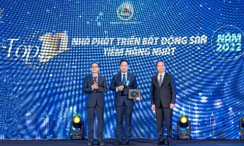 Flamingo xuất sắc lập cú đúp giải thưởng thương hiệu dẫn đầu thị trường bất động sản Việt Nam 2021-2022