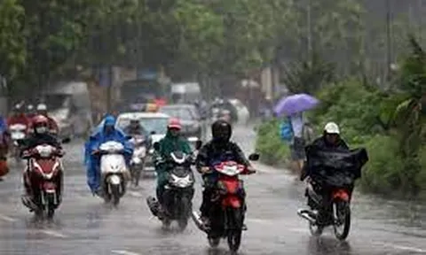 Bắc Bộ giảm nhiệt mạnh, vùng núi và trung du có mưa vừa, mưa to và dông