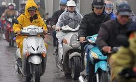 Không khí lạnh tràn về, Bắc Bộ có mưa rào và dông, trời rét