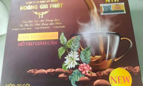 Thu hồi cà phê giảm cân Hoàng Gia khiến một phụ nữ hôn mê, tổn thương não