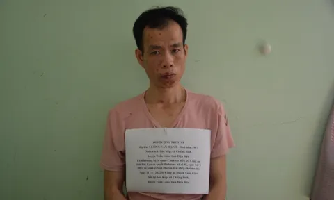 Bắt giữ đối tượng bị truy nã đặc biệt nguy hiểm tại Điện Biên