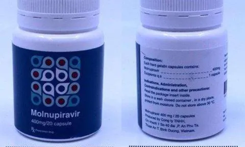 Phát hiện thuốc Molnupiravir giả tại Thụy Sỹ dán nhãn tiếng Việt