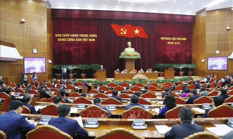 Ngày làm việc thứ ba Hội nghị Trung ương 5 khóa XIII