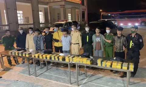Bắt giữ nhóm đối tượng vận chuyển 115 bánh heroin từ Lào vào Việt Nam