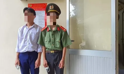 Bắt thiếu niên giả mạo công an đi thu tiền ở Tây Ninh