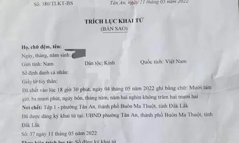 Khai tử cho người còn sống bị xử lý như thế nào?