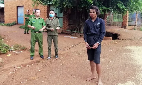 Bắt giữ thanh niên giết người rồi đẩy xác xuống mương nước tại Gia Lai