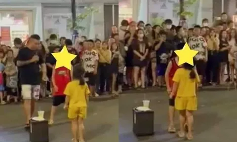 Người ‘ghép đôi’ trẻ em ở phố đi bộ TP.Vinh nhận sai và xin lỗi phụ huynh